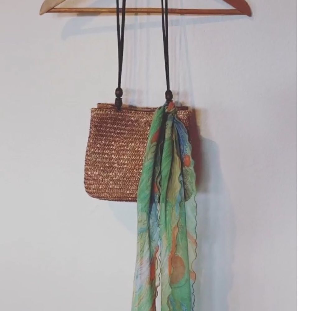 Watercolor scarf